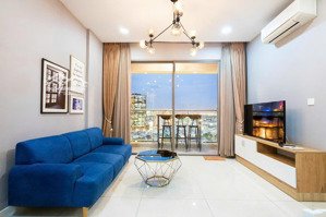 cho thuê căn hộ view bitexco tại millennium, thiết kế 2 phòng ngủ và 2wc có thể vào ở liền