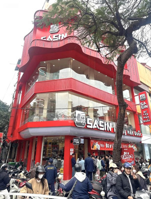 siêu phẩm. cho thuê mbkd lô góc mặt phố tân mai. dt 90m2 x 5 tầng, mt lô góc 16m, giá 95tr/tháng