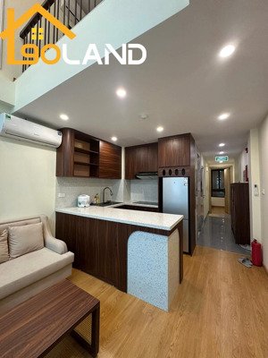 căn hộ duplex cao cấp 80m2 2n2wc tại khâm thiên full nội thất mới tinh, kh giới hạn người ở