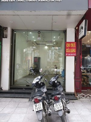 cho thuê nhà mặt phố tầng 1 + 2 tại đường nguyễn trãi, kinh doanh tốt, mặt tiền 4m, dt 42m2