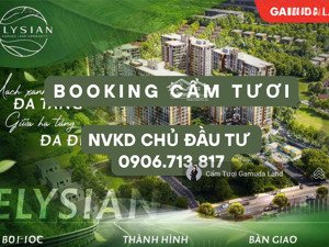 (sale cđt) elysian booking tháp đẹp nhất, tt 5% ký hđmb, chỉ đóng 10% tới nhận nhà