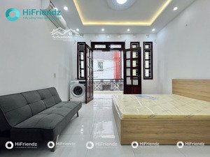 căn hộ 1 phòng ngủ ban công tách bếp - máy giặt riêng - khu sân bay - gần công viên gia định