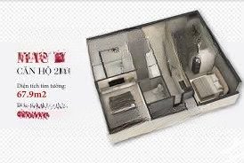 bán căn hộ cc tại hausman premium residences, 6,4 tỷ, 63m2, 2pn