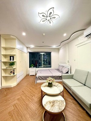 bán căn studio s2.08 full đồ đẹp (36m) dt lớn nhất tại vinhomes ocean park 1