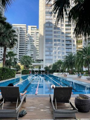 căn hộ 118m2 2pn 2wc 1p làm việc, tầng cao view sông riêng tư yên tĩnh, đầy đủ nội thất tốt