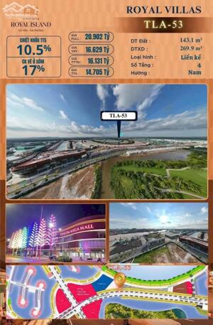  HÀNG ĐỘC BẢN SỐ ĐẸP VỊ TRÍ VÀNG Shophouse TLA-53 – Vị trí vàng cạnh Vincom Vũ Yên 