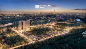 happy one mori căn hộ 1pn cho chuyên gia vsip, vị trí trung tâm lái thiêu, giá chỉ từ 38.6tr/m2