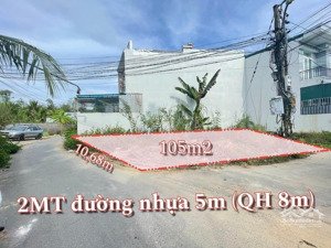 bán đất vĩnh phương - lô góc 2 mặt tiền đuờng nhựa liên thôn