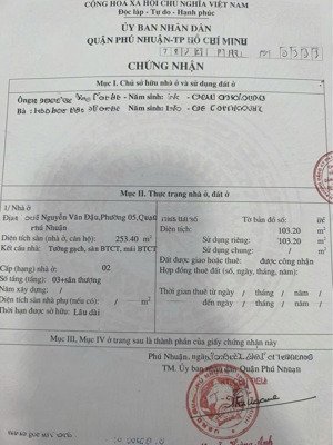 bán nhà mặt phố đường nguyễn văn đậu, 25,5 tỷ, 103m2, 5pn, 5wc, view đẹp, tiện ích nhiều