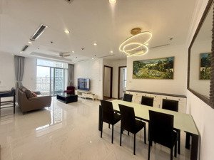 cho thuê căn 3pn diện tích lớn 117m2 / full nội thất đẹp, view thành phố - cc vinhomes central park