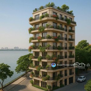 bán tòa nhà 10 tầng view hồ tây phố tô ngọc vân, âu cơ, xuân diệu, tây hồ