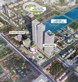 bán căn hộ dualkey 2pn, 72m2 tại grand sunlake, trần phú, hà đông, giá cực chất 4,4 tỷ