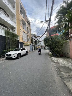 5,5 tỷ! hxh 6m - trần thái tông - ngay chợ tân trụ - p15 - 4x18m - 2 tầng - vừa ở và kinh doanh