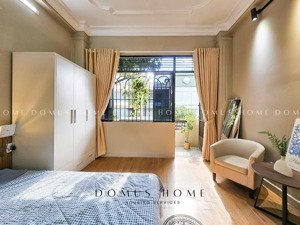 cho thuê căn hộ 1pn ban công, full nội thất, mặt tiền tại trung tâm quận 1, gần cầu ông lãnh