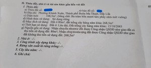 bán biệt thự đẹp 350m2, giá 6,6 tỷ, tại khánh xuân, buôn ma thuột, đắk lắk