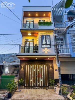 Nhà 1 trệt 2 lầu Full nội thất Khu Dân Cư 91B