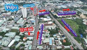 BÁN ĐẤT MẶT TIỀN GẦN NGÃ 6 AN PHÚ THUẬN AN BÌNH DƯƠNG