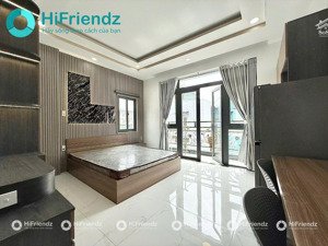 cho thuê căn hộ ban công full nội thất ở lê quang định gần chợ bà chiểu giáp q1 ở bình thạnh