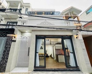 bán nhà mới đẹp 4 tầng hẻm xe hơi lê văn thọ gò vấp 18pn full nội thất