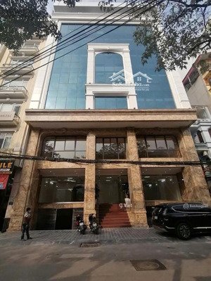 tòa nhà phố trần thái tông 126m 9 tầng mặt tiền 8,3m vị trí đắc địa kinh doanh siêu dòng tiền