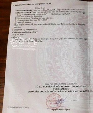 bán đất tại xã phú ngọc, định quán, đồng nai, 1,35 tỷ, 6846m2 có 80m mặt tiền