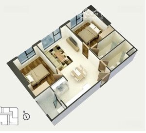 chính chủ bán ch 2pn-2wc ,tòa xuân mai riverside , giá hơn 4tỷ, lh 0367569*** miễn mg-tg