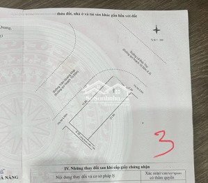 cc bán đất 175m2, lô góc 2 mặt phố lê đức thọ & trần quang khải, đà nẵng, vỉa hè 5m-23 tỷ.