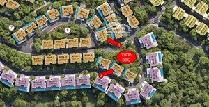 bán 2 lô đơn lập hoa hậu bt6 và bt3 đẹp xuất sắc, cạnh coutry club, một bước chân trăm tiện ích