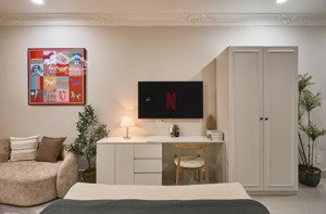 cho thuê cc sky center, phổ quang, 10 triệu, officetel, 35m2, full nội thất. lh: 