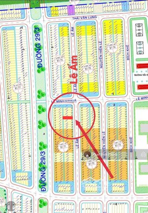 bán đất đường lê ấm - hướng đông nam