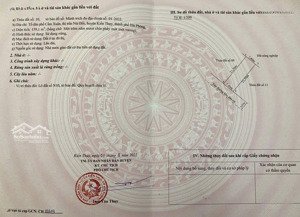 chuyển nhượng lô đất 159m2 ngang 7,4m cẩm xuân, tt núi đối, kiến thụy, hải phòng