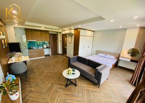 cho thuê căn hộ dịch vụ - ccmn ngõ 279 đội cấn 45m2, full đồ, ô tô đỗ cửa