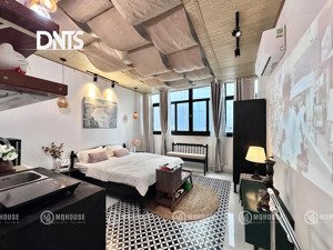 căn hộ vintage trần mở ngay cầu thủ thiêm, khu phố nhật p19 bình thạnh