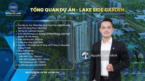 bán chung cư lakeside garden hải phòng - giá chỉ từ 2,x tỷ đã sở hữu căn hộ trung tâm thành phố