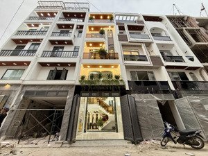 nhà hẻm xe hơi tx 25, dt: 4x14m, lửng, 3lầu, 4pn, gara ô tô, sân thượng, hướng đn, 6.48 tỷ