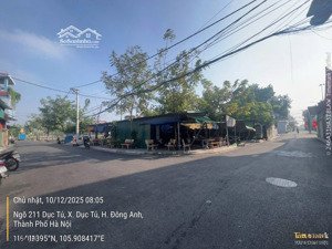 hót!lô đất siêu đẹp 80m2 dục tú đông anh vị trí vàng gần hồ điều hòa và bùng binh cầu tứ liên