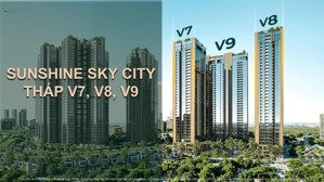 chính thức nhận booking tòa v7 - v8 - v9 dự án sunshine sky city quận 7, giá chỉ từ 7x triệu/m2