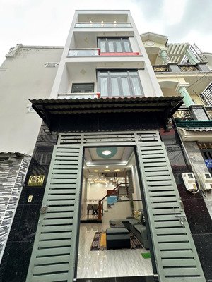 bán nhà mới xây 1tr 3l full nội thất thạnh xuân 22. quận 12. gần chợ minh phát, đường thông ô tô.