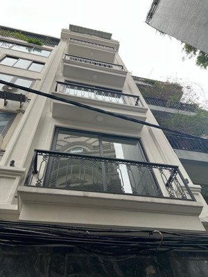 bán nhà thang máy, ô tô tránh, kinh doanh, trần thái tông, cầu giấy 54m 7 tầng, 19.5 tỷ
