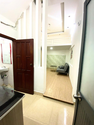 phòng trọ có gác - full nội thất - tách bếp - 35m2 - nguyễn thượng hiền - quận bình thạnh