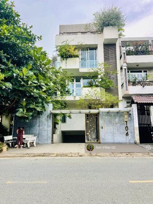 tài sản đẳng cấp siêu vị trí ! biệt thự đẹp 2 mt trục cao đức lân apak q2 - dt {10x20m} - giá 54 tỷ