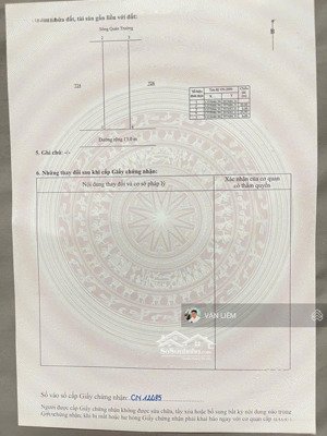 bán lô đất tái định cư vĩnh hiệp - dt 120m- ngang 5 mét- đường 13 mét - giá 3.8tỷ (bao hết)