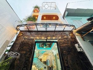 bán đất tặng nhà cấp 3. dt 4x14 - nhà 2 tầng. giáp hẻm 6m thông. giá 4,85 tỷ