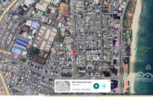 bán đất có sẵn nhà 3 tầng mặt tiền chính hữu, phố du lịch biển mỹ khê