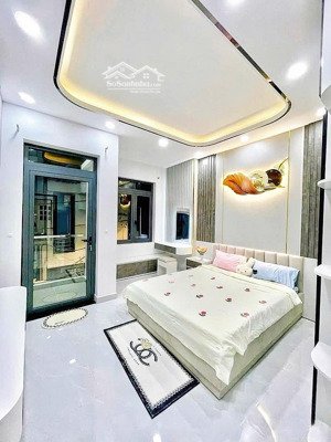 nhà 4 tầng phú mỹ 65m2 hẻm xe hơi 5 phòng ngủ sổ hồng riêng full nội thất - quận 7