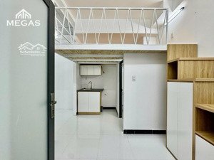 phòng có gác full nội thất ngay lê đức thọ