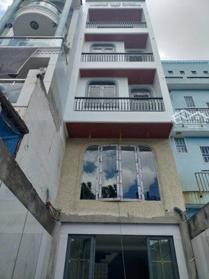 nhà 5 tầng, xây mới 100%, nội thất có đủ - vào ở ngay - ô tô ngủ trong nhà - hương lộ 2, bình tân