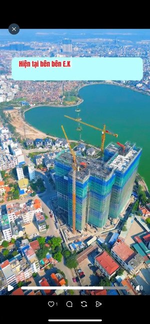 pass cọc căn view hồ tầng trung siêu đẹp chung cư lakeside garden hồ phương lưu