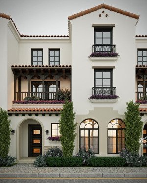 bán căn shophouse chân đế mặt tiền 6,5m nằm ngay mặt đường lớn, dt 80-200m2, sổ đỏ lâu dài