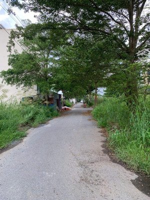 bán gấp lô đất full thổ cư góc 2 mặt tiền kdc rạch tôm, nhà bè.